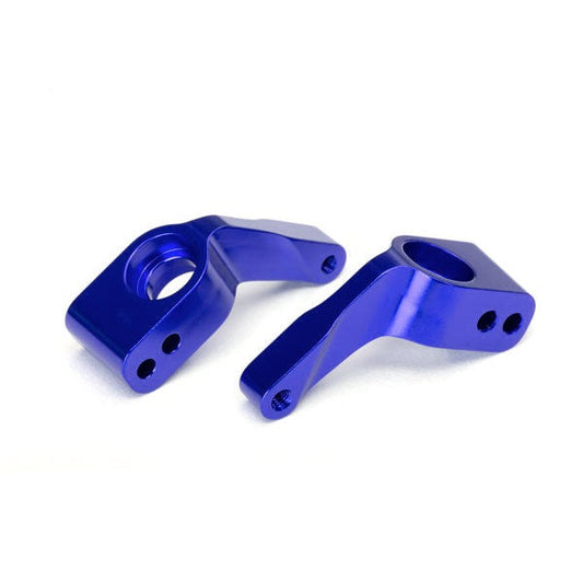 Traxxas Aluminum Rear Stub Axle Housing Blue Slash Rustler Stampede