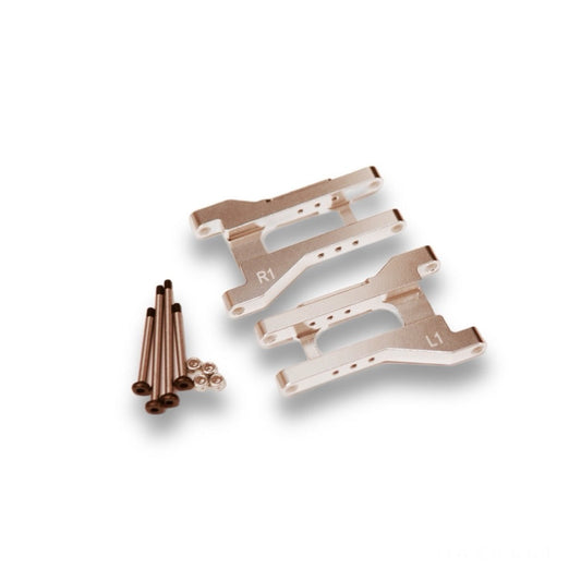 ST Racing Concepts Aluminum Rear Toe-In Reducing A-Arm Kit for Traxxas Drag Slash - Silver