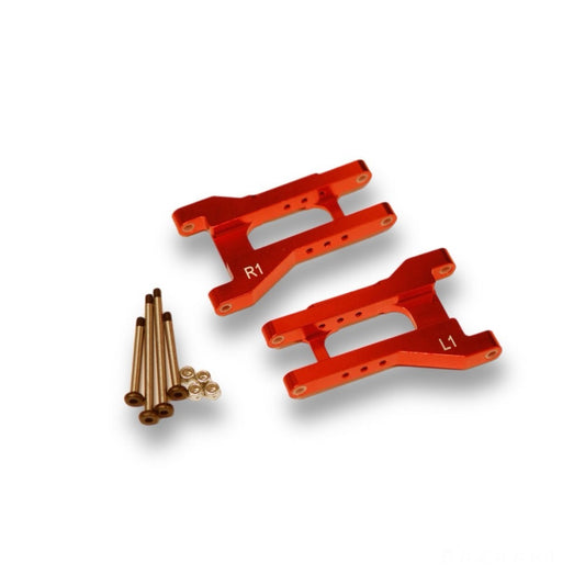 ST Racing Concepts Aluminum Rear Toe-In Reducing A-Arm Kit for Traxxas Drag Slash - Red
