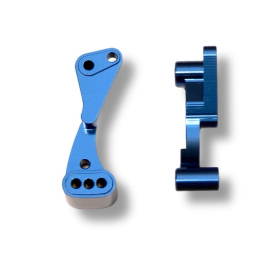 ST Racing Concepts Aluminum Wheelie Bar Mount for Associated DR10 - Blue