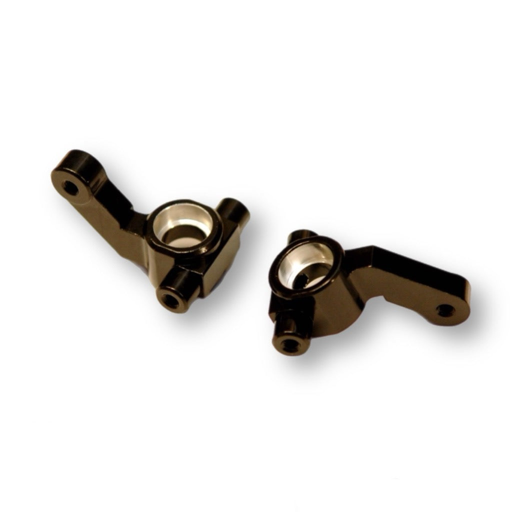 ST Racing Concepts Aluminum Steering Knuckles for Associated DR10 (2) - Black