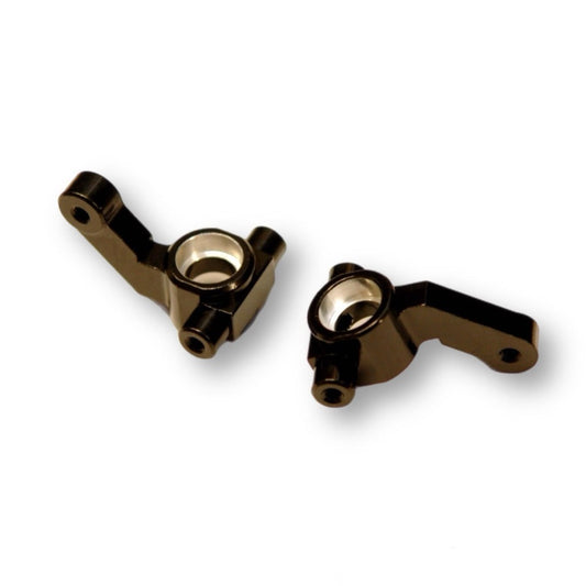 ST Racing Concepts Aluminum Steering Knuckles for Associated DR10 (2) - Black