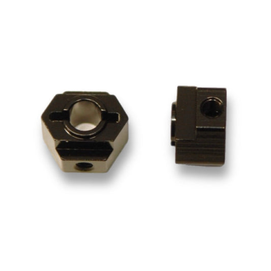 ST Racing Concepts Aluminum Rear Hex Adapter for Associated DR10 (2) - Black