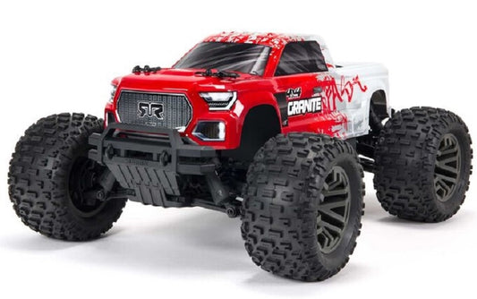 ARRMA 1/10 GRANITE 4X4 3S BLX Firma SLT3 Brushless 4WD MT RTR -  Red
