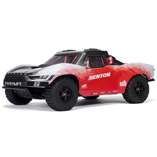 ARRMA 1/10 SENTON 223S BLX Brushless 4X4 Short Course Truck RTR - Assorted Colors - Red