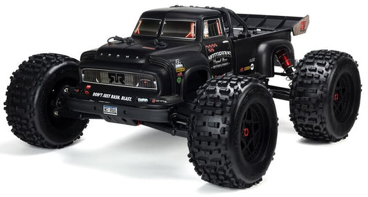 ARRMA 1/8 Notorious 6S V5 BLX RTR 4WD Stunt Truck - Black