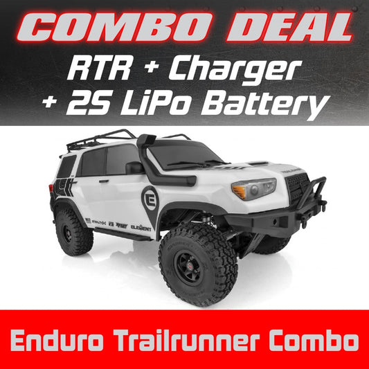 Element RC Enduro Trailrunner RTR Combo with 2S LiPo Battery and Charger