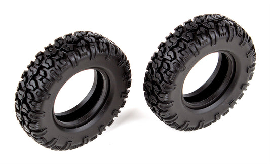Associated CR12 Multi-Terrain Tires 1.55" x 3.13" OD (2)