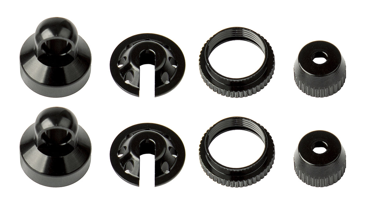 Element RC Enduro Shock Parts Black Aluminum