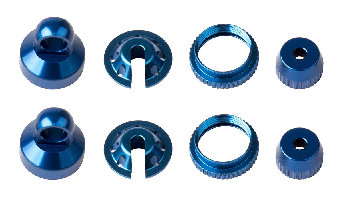 Element RC Enduro Shock Parts Blue Aluminum