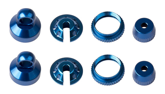 Element RC Enduro Shock Parts Blue Aluminum