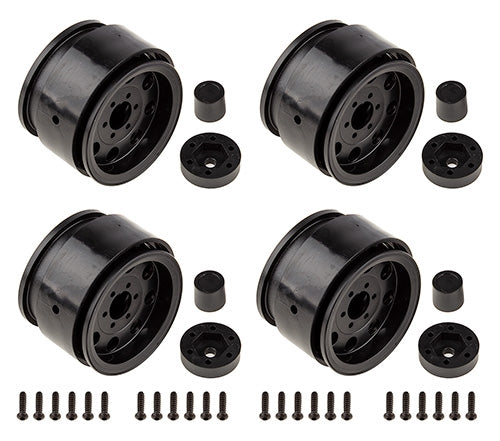 Element RC The Ocho 1.9" Wheels Black (4)