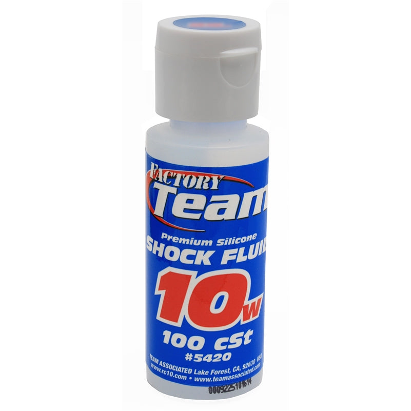 Factory Team Silicone Shock Fluid 10wt / 100cSt (2oz)