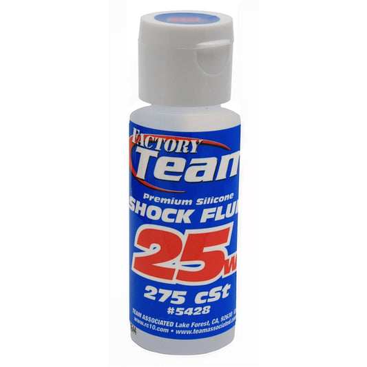 Factory Team Silicone Shock Fluid 25wt / 275cSt (2oz)