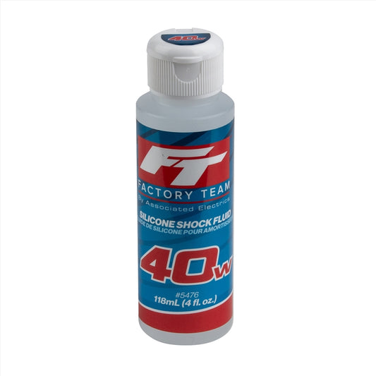 Factory Team Silicone Shock Fluid, 40wt / 500 cSt (4oz)