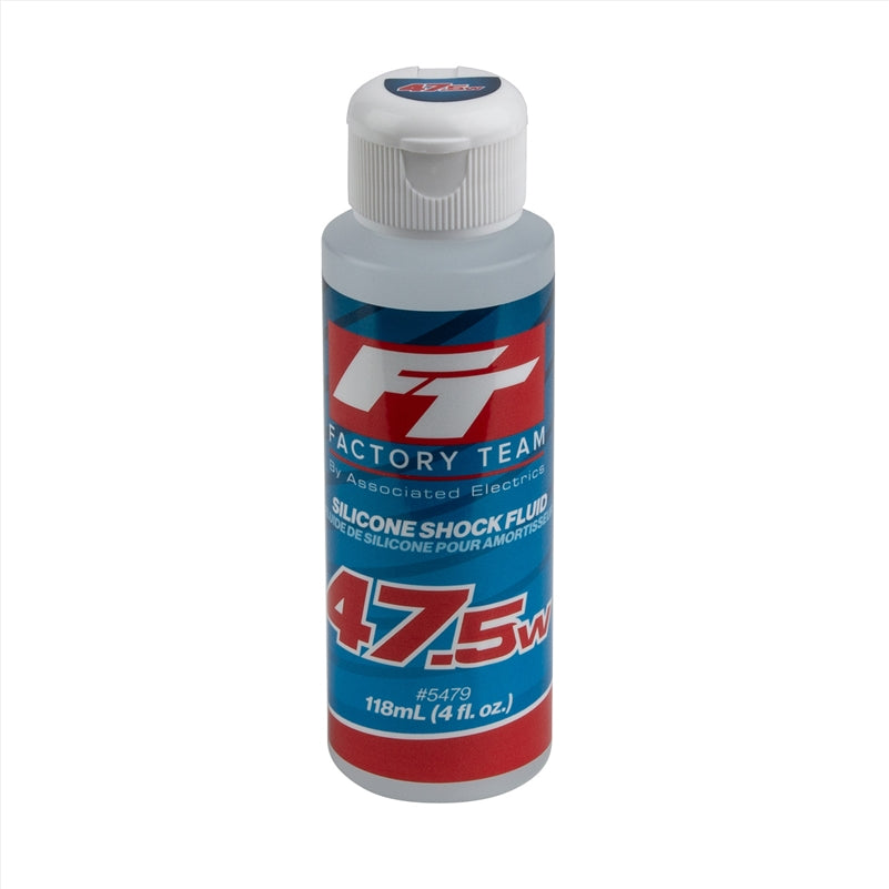 Factory Team Silicone Shock Fluid, 47.5wt / 613 cSt (4oz)