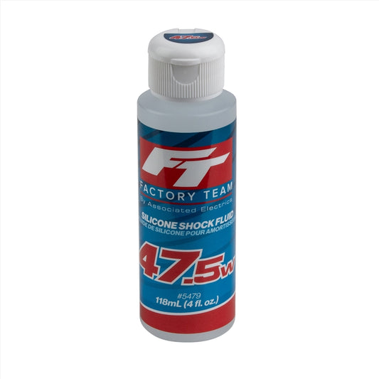 Factory Team Silicone Shock Fluid, 47.5wt / 613 cSt (4oz)