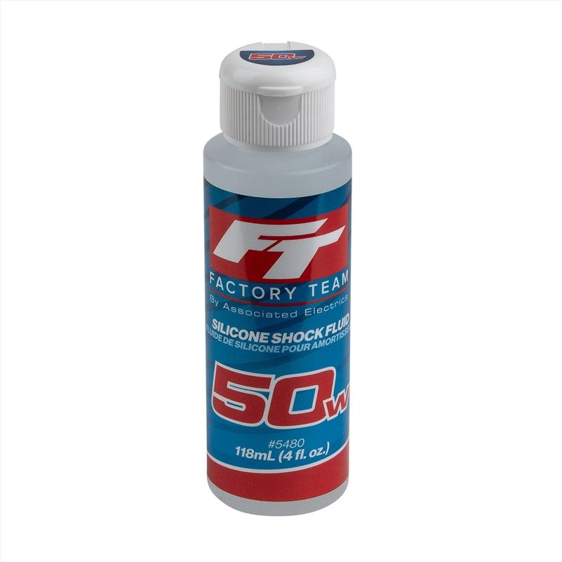 Factory Team Silicone Shock Fluid, 50wt / 650 cSt (4oz)
