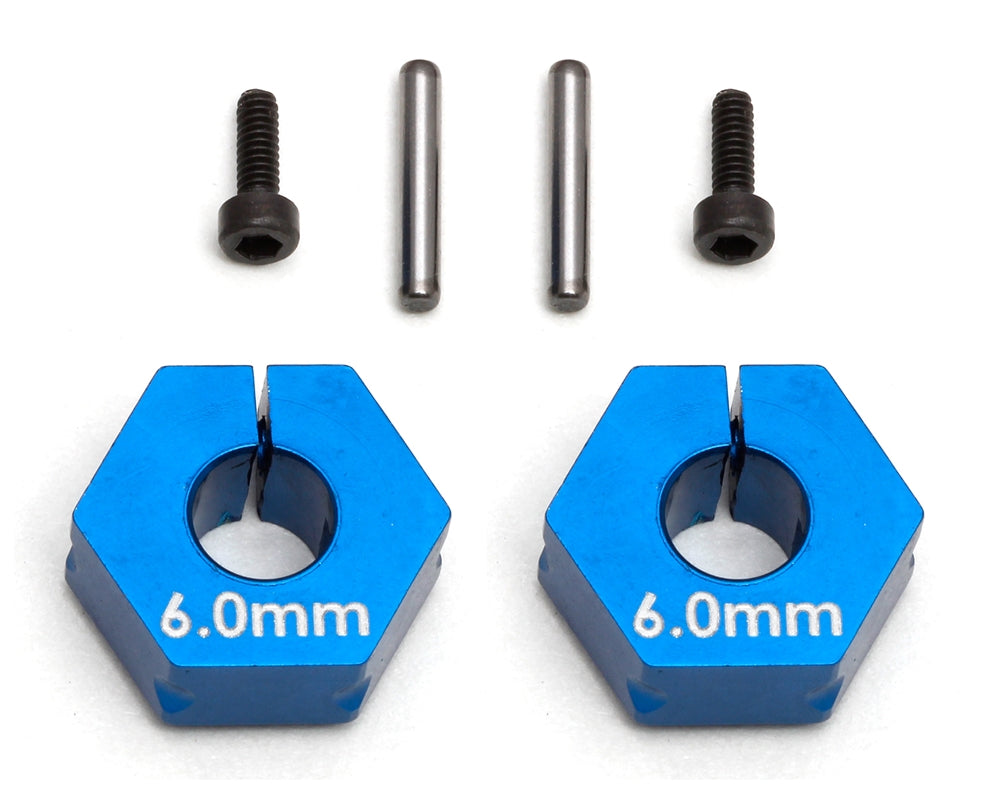 Factory Team Clamping Wheel Hexes, 6.0mm