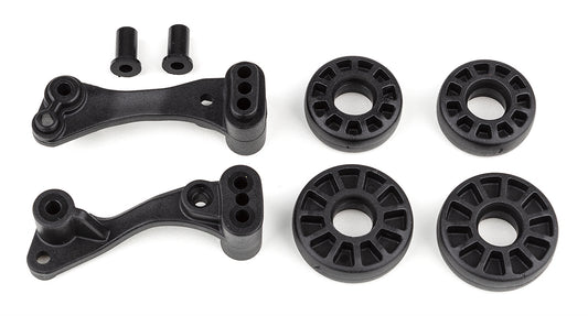 Associated DR10 Wheelie Bar Wheels and Mount
