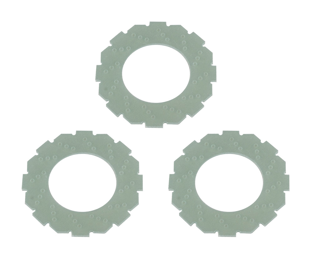 Factory Team DR10 Octalock LCF Slipper Pads, 19mm
