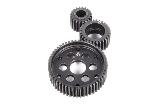 Axial AX10 Locked Transmission - Complete Metal Gear Set - Steel (3pcs) - AXIC3078