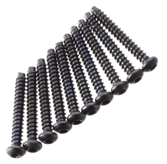 Axial M2.6x18mm Hex Socket Tapping Button Head (Black) (10pcs)