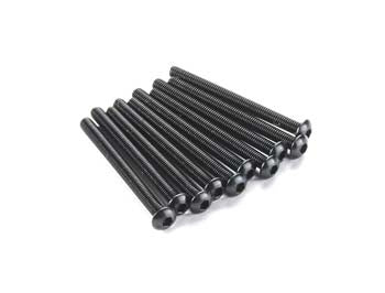 Axial M3x35mm Hex Socket Button Head (Black) (10pcs) - AXIC1119