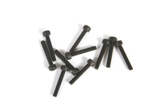 Axial M2.6x18mm Cap Head Screw Black (10) - AXIC3400
