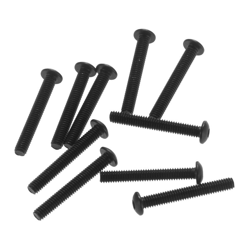 Axial Hex Socket Button Head M2.6x18mm Black (10) - AXIC1491