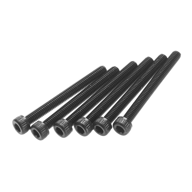 Axial Cap Head M2.6x25mm Black (6) - AXIC1493