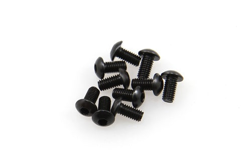 Axial Wraith M3x6mm Hex Socket Button Head (Black) (10pcs) - AXIC0005