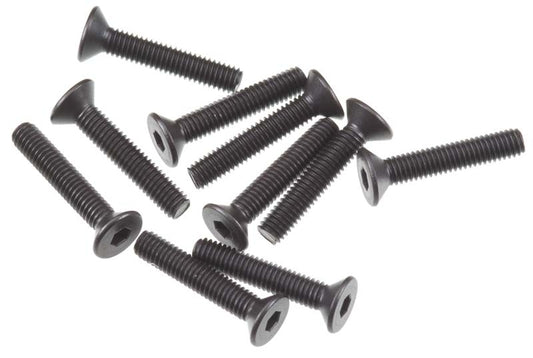 Axial Hex Socket Flat Head M3x16mm Black (10) - AXIC0147