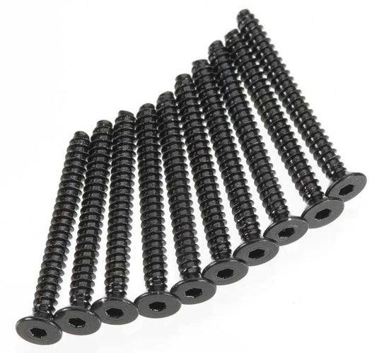 Axial Hex Socket Tapping Flat Head Black M2.6x25mm (10) - AXIC0418