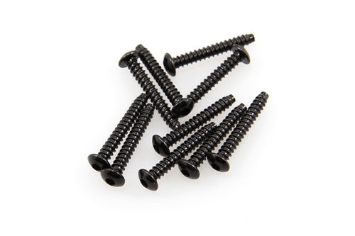Axial Wraith M3x20mm Hex Socket Tapping Button Head (Black) (10pcs) - AXIC0439