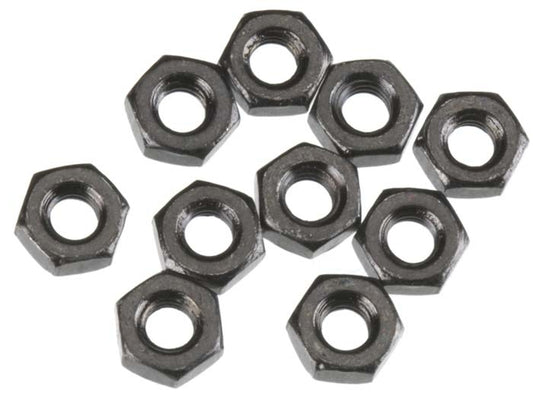 Axial Thin Hex Nut M3 Black (10) - AXIC1040