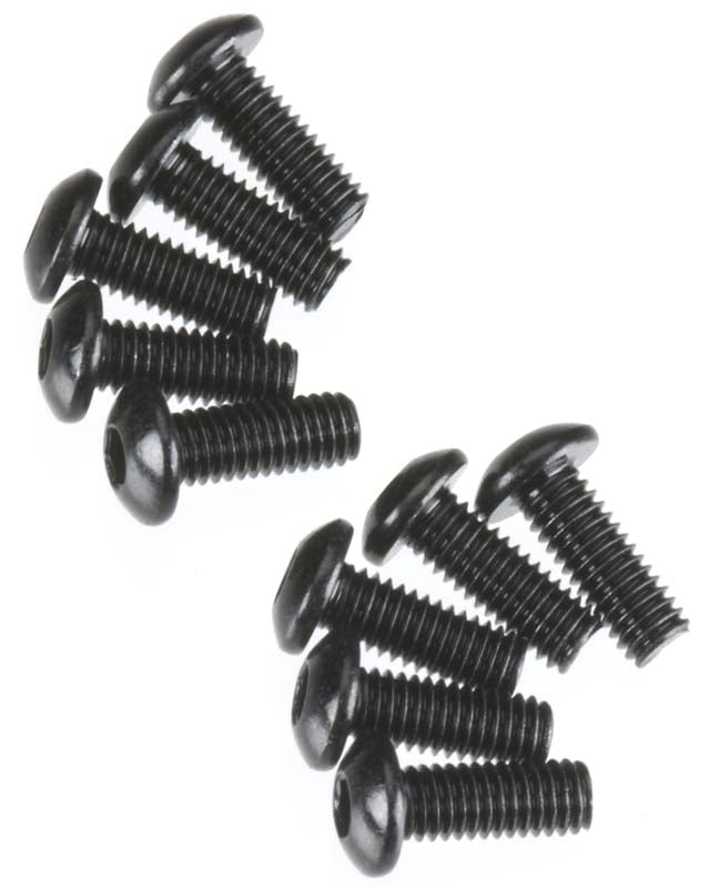 Axial Hex Socket Button Head M3x8mm Black Oxide (10) - AXIC0114