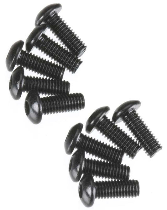 Axial Hex Socket Button Head M3x8mm Black Oxide (10) - AXIC0114
