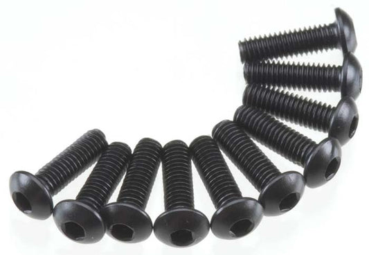 Axial Hex Socket Button Head M3x10mm Black Oxide (10) - AXIC0115