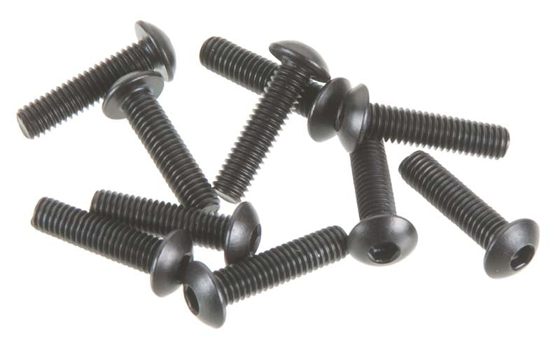 Axial Hex Socket Button Head M3x12mm Black Oxide (10) - AXIC0116