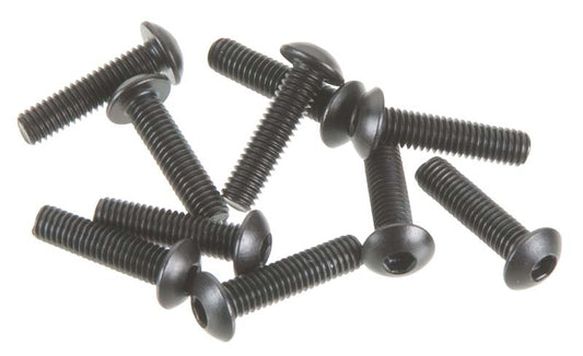 Axial Hex Socket Button Head M3x12mm Black Oxide (10) - AXIC0116