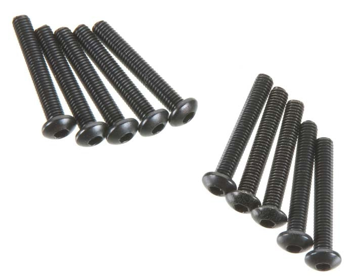 Axial Hex Socket Button Head M3x20mm Black Oxide (10) - AXIC1181