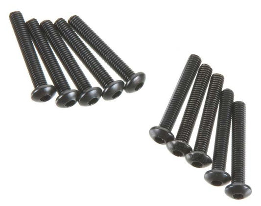 Axial Hex Socket Button Head M3x20mm Black Oxide (10) - AXIC1181