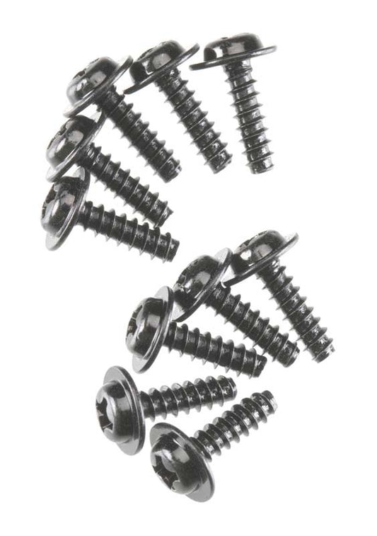 Axial Servo Flange Screw M3x10mm Black Oxide (10) - AXIC0280