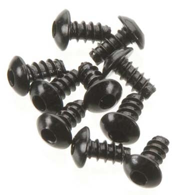 Axial Hex Socket Button Head M3x6mm Black (10) - AXIC0433