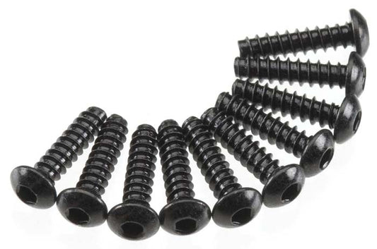 Axial Hex Tap Button Head M3x12mm Black (10) - AXIC0123