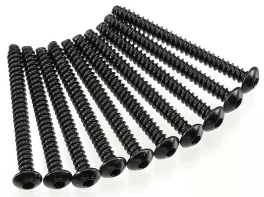 Axial Hex Tap Button Head M3x30mm Black (10) - AXIC0125
