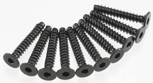 Axial Hex Socket Tap Flat Head M3x18mm Black (10) - AXIC0130