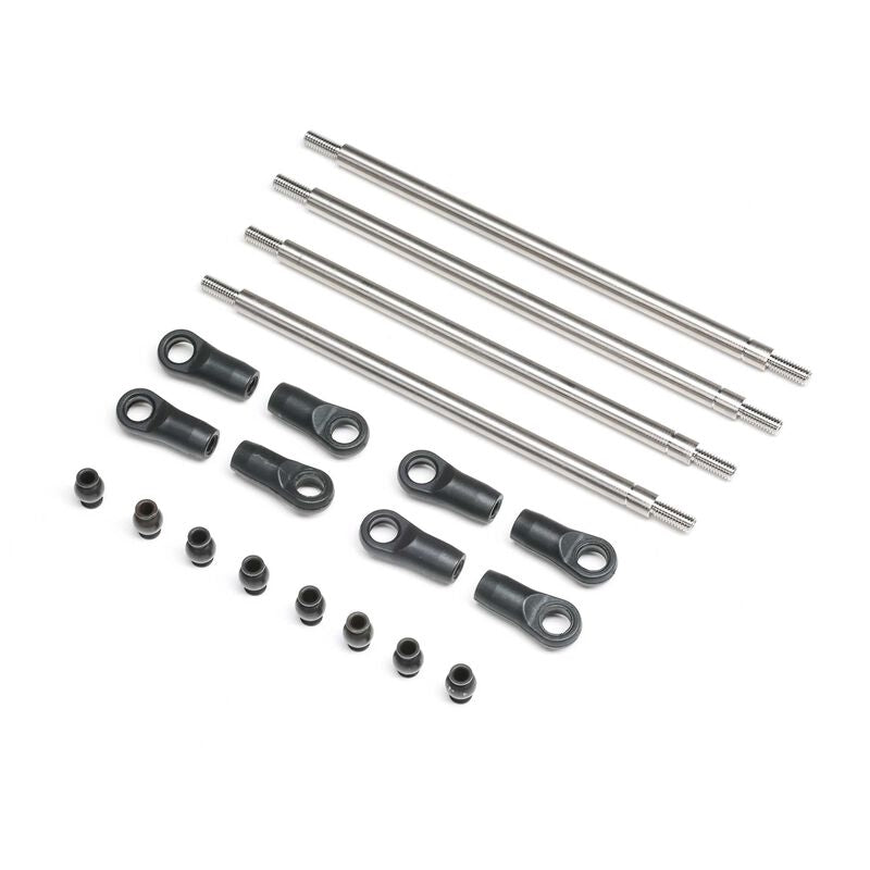 Axial AXP8 Rear Upper / Lower Links Set, Titanium