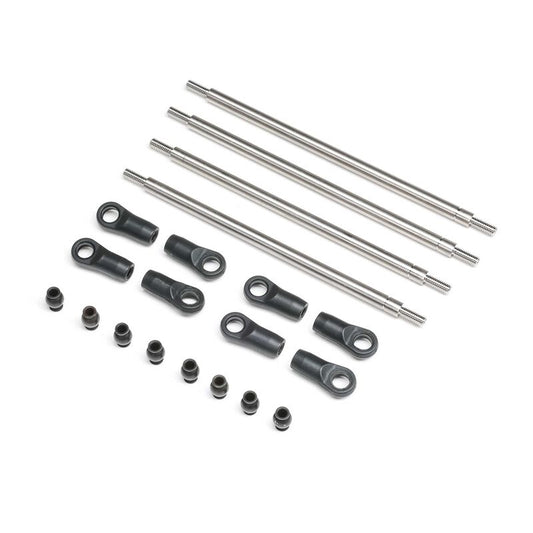 Axial AXP8 Rear Upper / Lower Links Set, Titanium